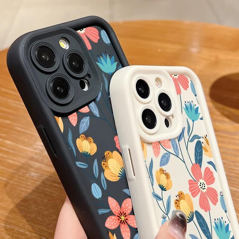 iPhone 15 Pro Case – Floral Shockproof Cover with Pattern | Pejayz