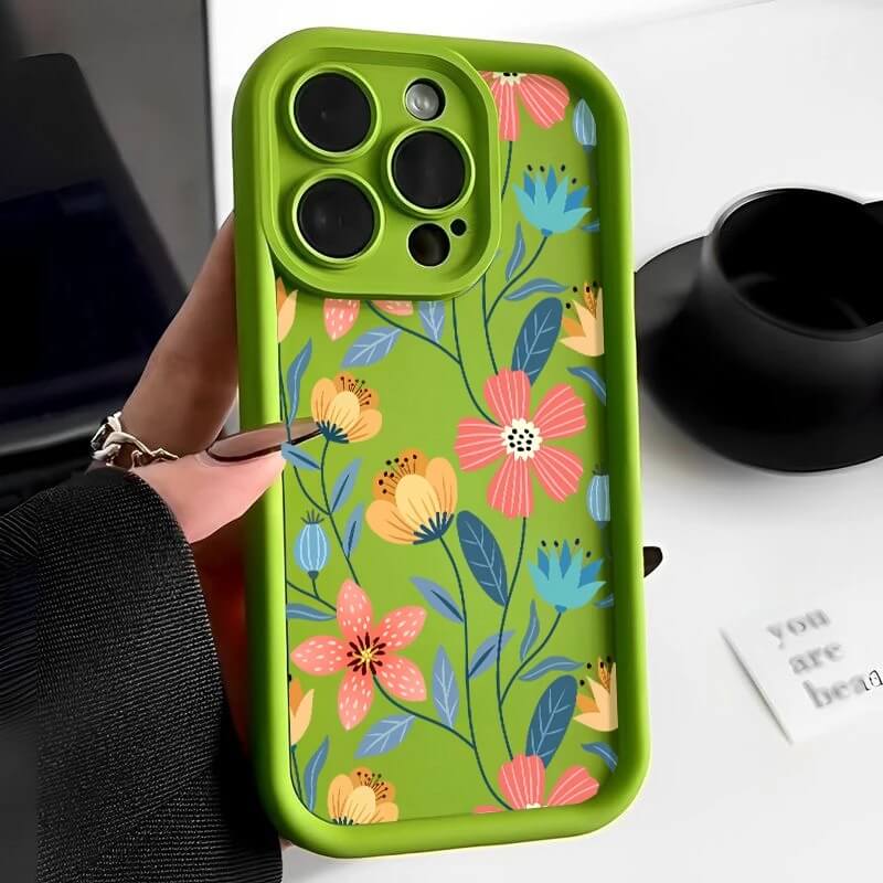 iPhone 15 Pro Case – Floral Shockproof Cover with Pattern | Pejayz