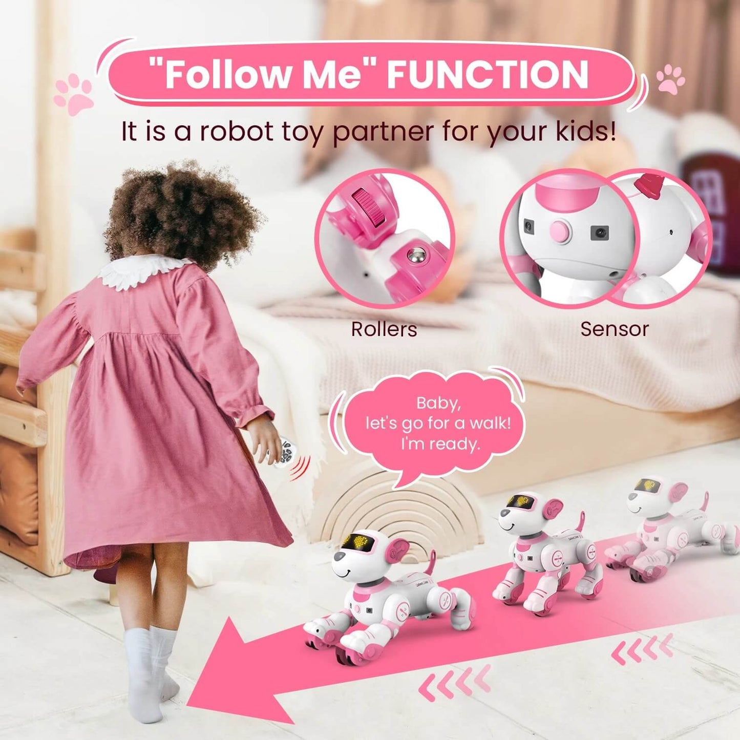 RC Robot Toy With Walking And Dancing Feature