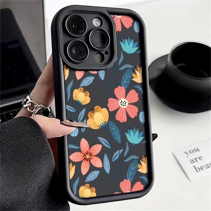 iPhone 15 Pro Case – Floral Shockproof Cover with Pattern | Pejayz