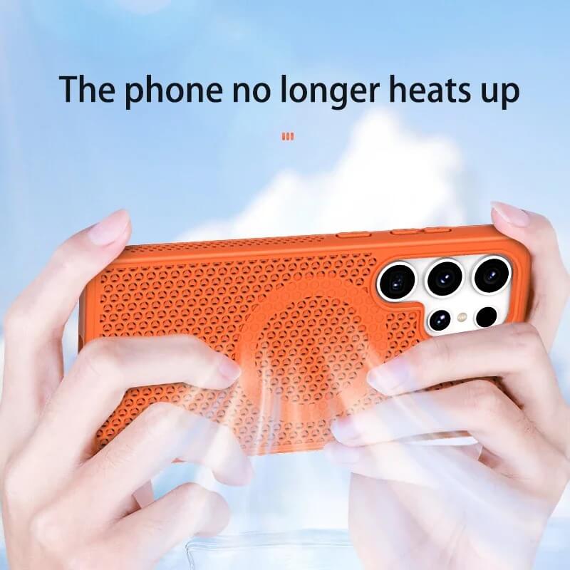 Magnetic Heat Dissipation Case For Samsung Galaxy S24 Series - Pejayz