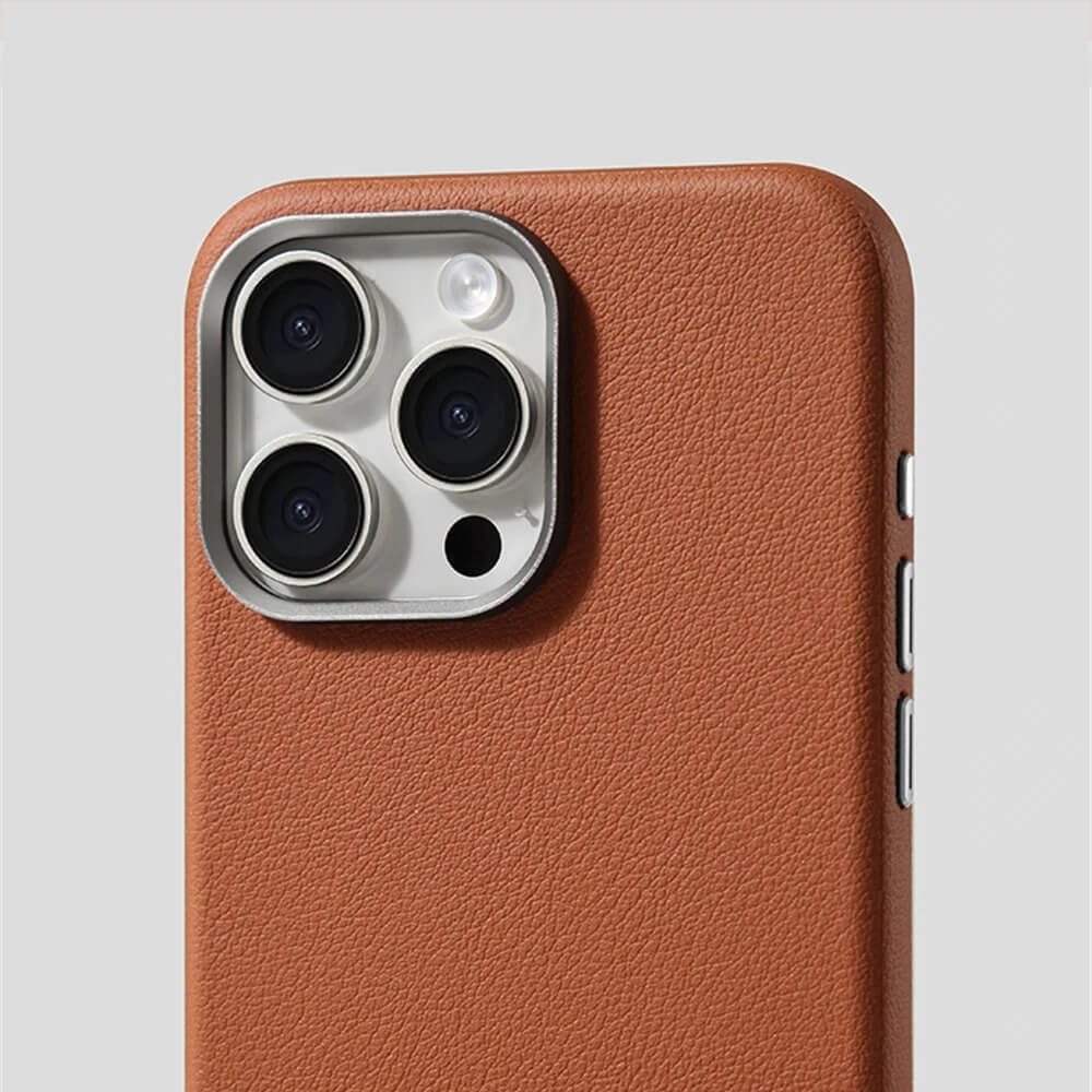 iPhone 16 Pro Premium Leather Magnetic Case - Pejayz