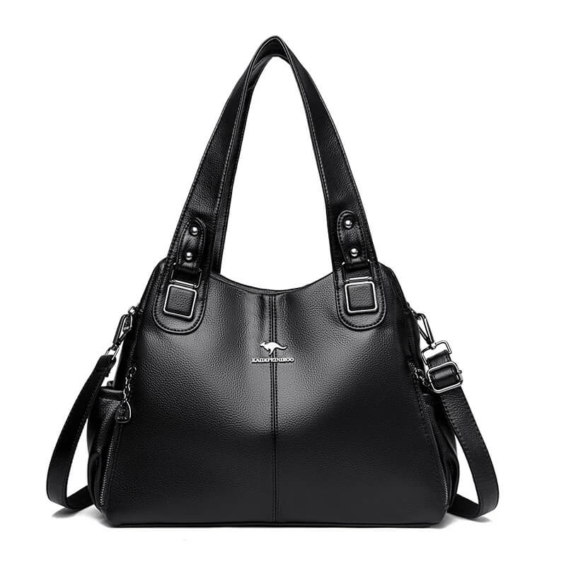 Genuine Soft Leather Tote Bag Luxury Designer Handbag for Women - Pejayz