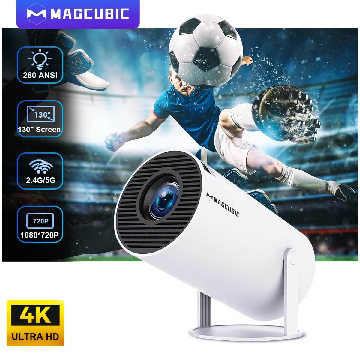 4K Android Projector Your Ultimate Home Theater - Pejayz