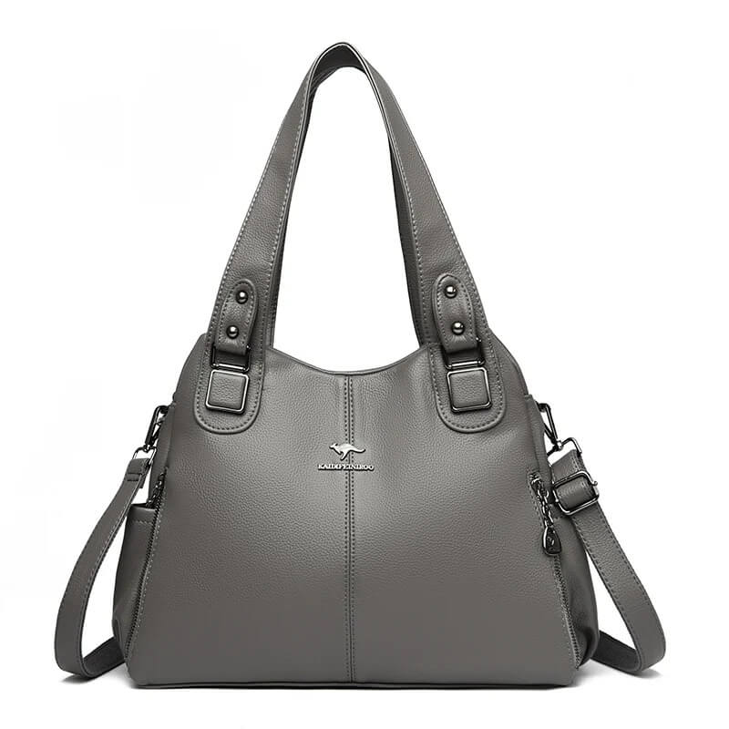 Genuine Soft Leather Tote Bag Luxury Designer Handbag for Women - Pejayz