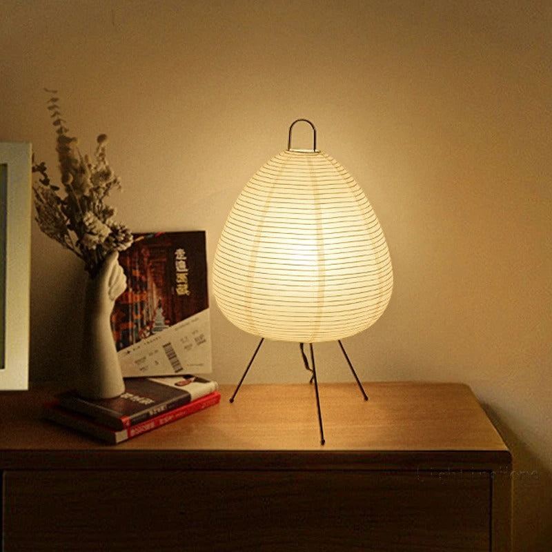 Japanese Design Akari Wabi-Sabi Yong Table Lamp For Home Decor - Pejayz