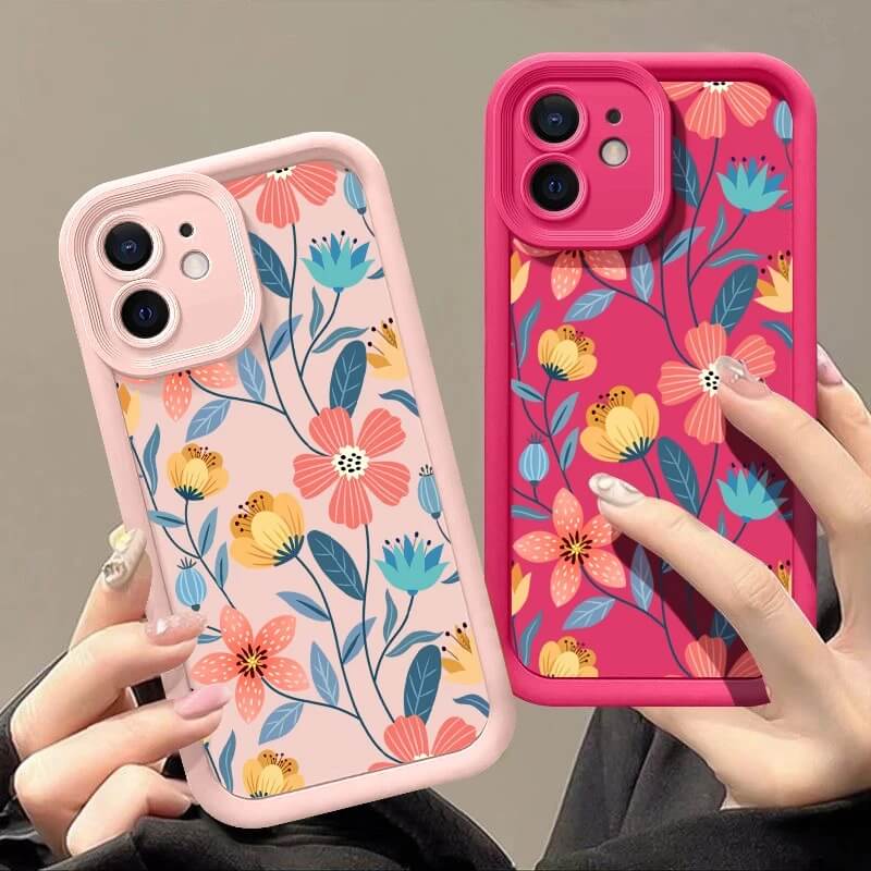 iPhone 15 Pro Case – Floral Shockproof Cover with Pattern | Pejayz