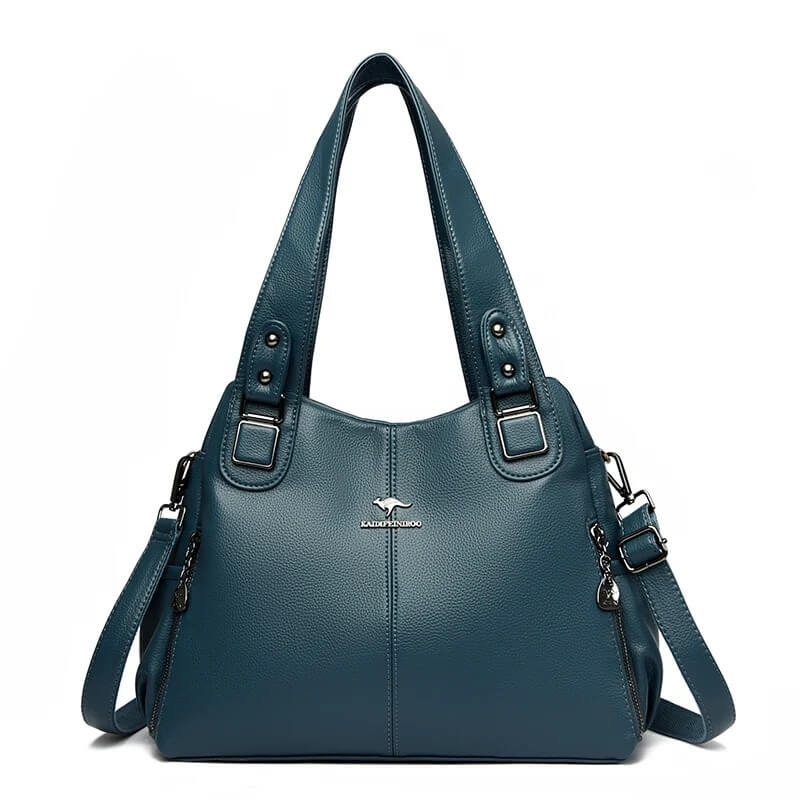 Genuine Soft Leather Tote Bag Luxury Designer Handbag for Women - Pejayz
