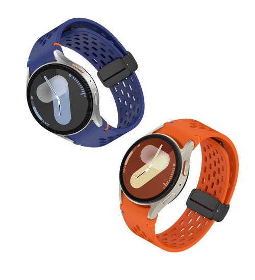 Sporty Silicone Strap For Samsung Galaxy Watch 7 And Watch 6