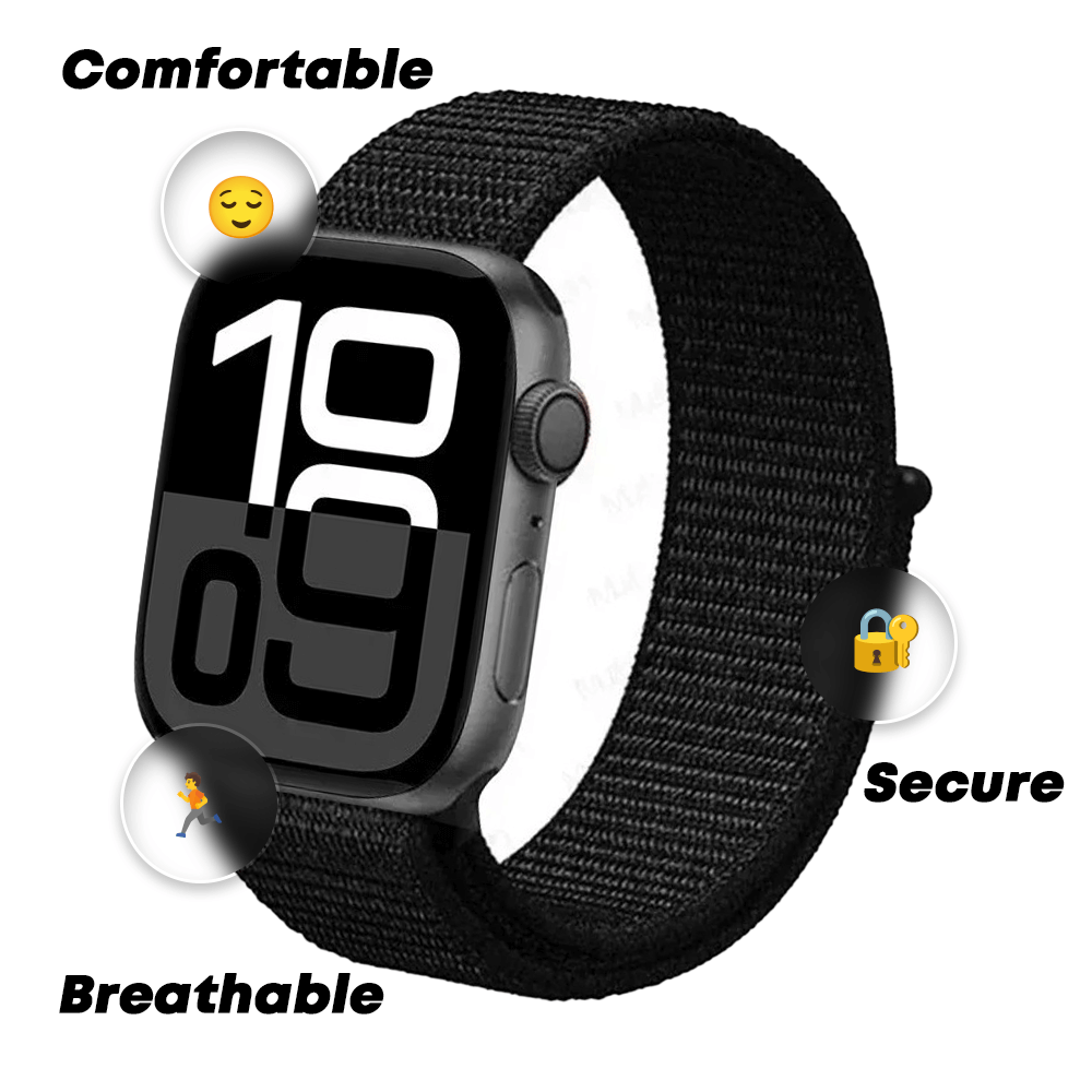 Sports Woven Nylon Strap for Apple Watch – Lightweight | Pejayz