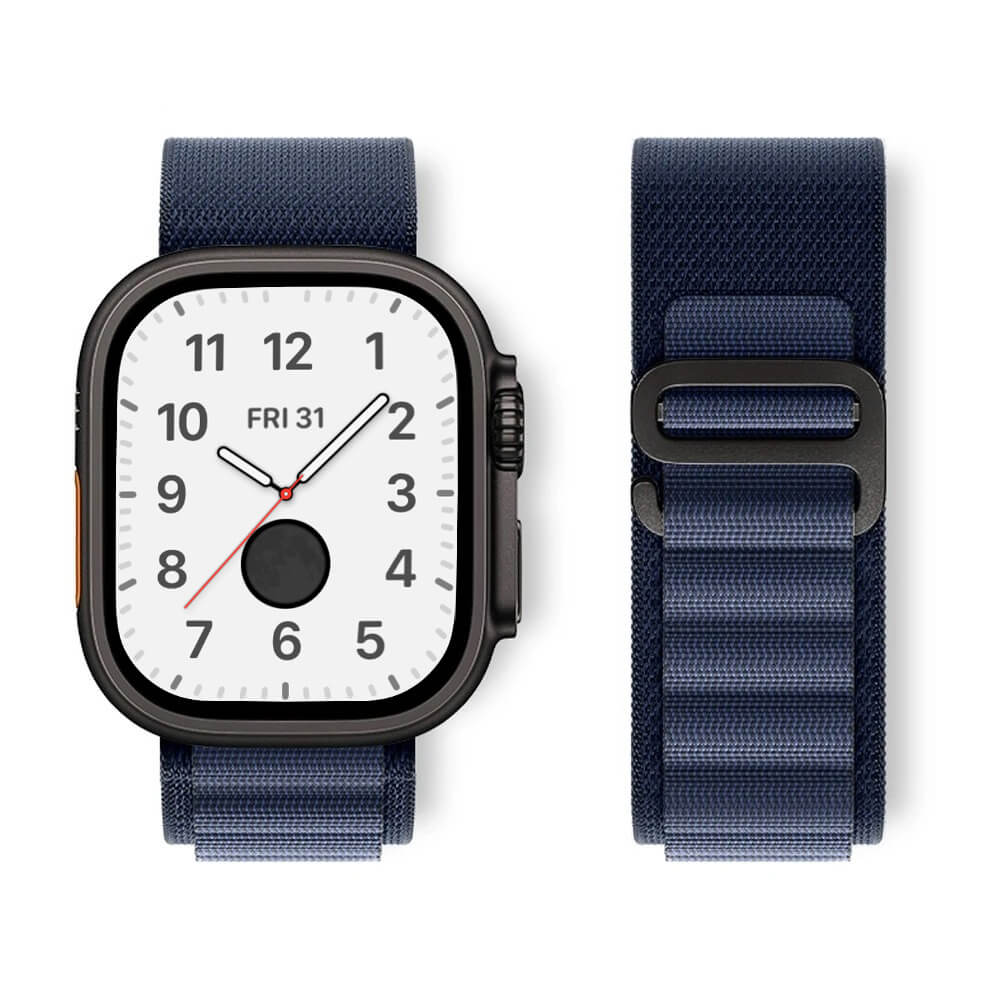 Apple Watch Ultra 2 Alpine Loop Strap Black - Pejayz
