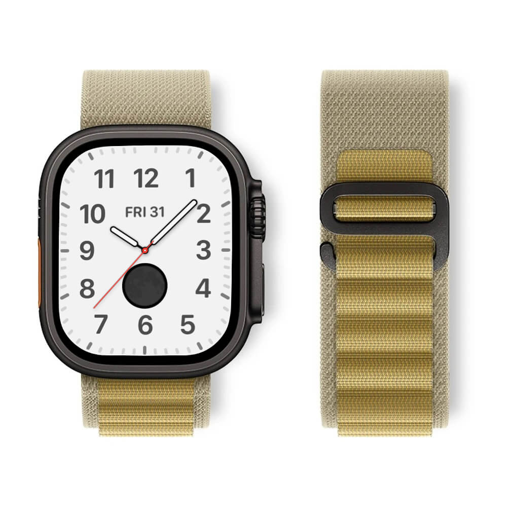 Apple Watch Ultra 2 Alpine Loop Strap Black - Pejayz
