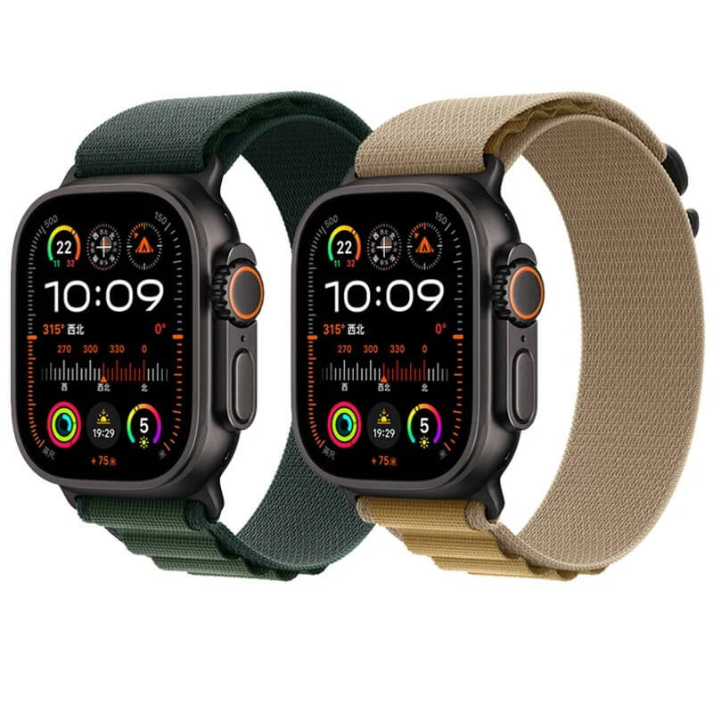Apple Watch Ultra 2 Alpine Loop Strap Black - Pejayz