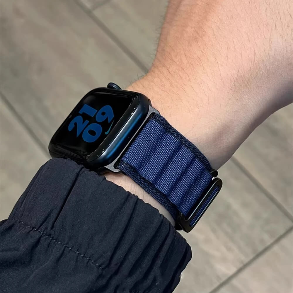 Apple Watch Ultra 2 Alpine Loop Strap Black - Pejayz