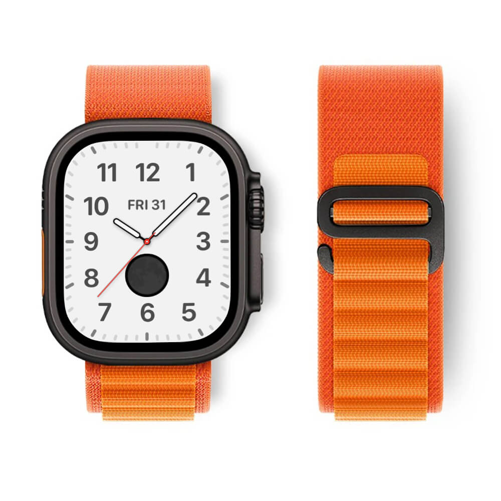 Apple Watch Ultra 2 Alpine Loop Strap Black - Pejayz