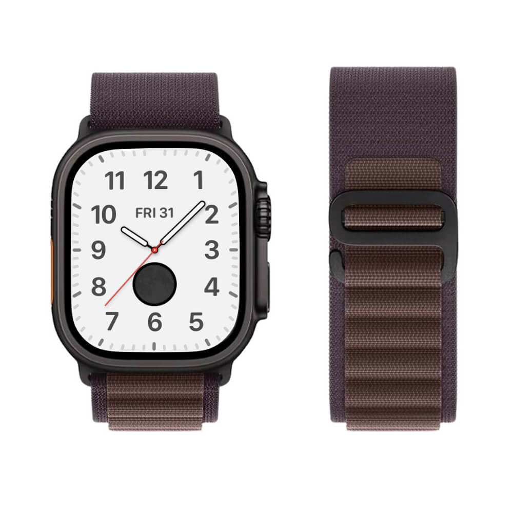 Apple Watch Ultra 2 Alpine Loop Strap Black - Pejayz