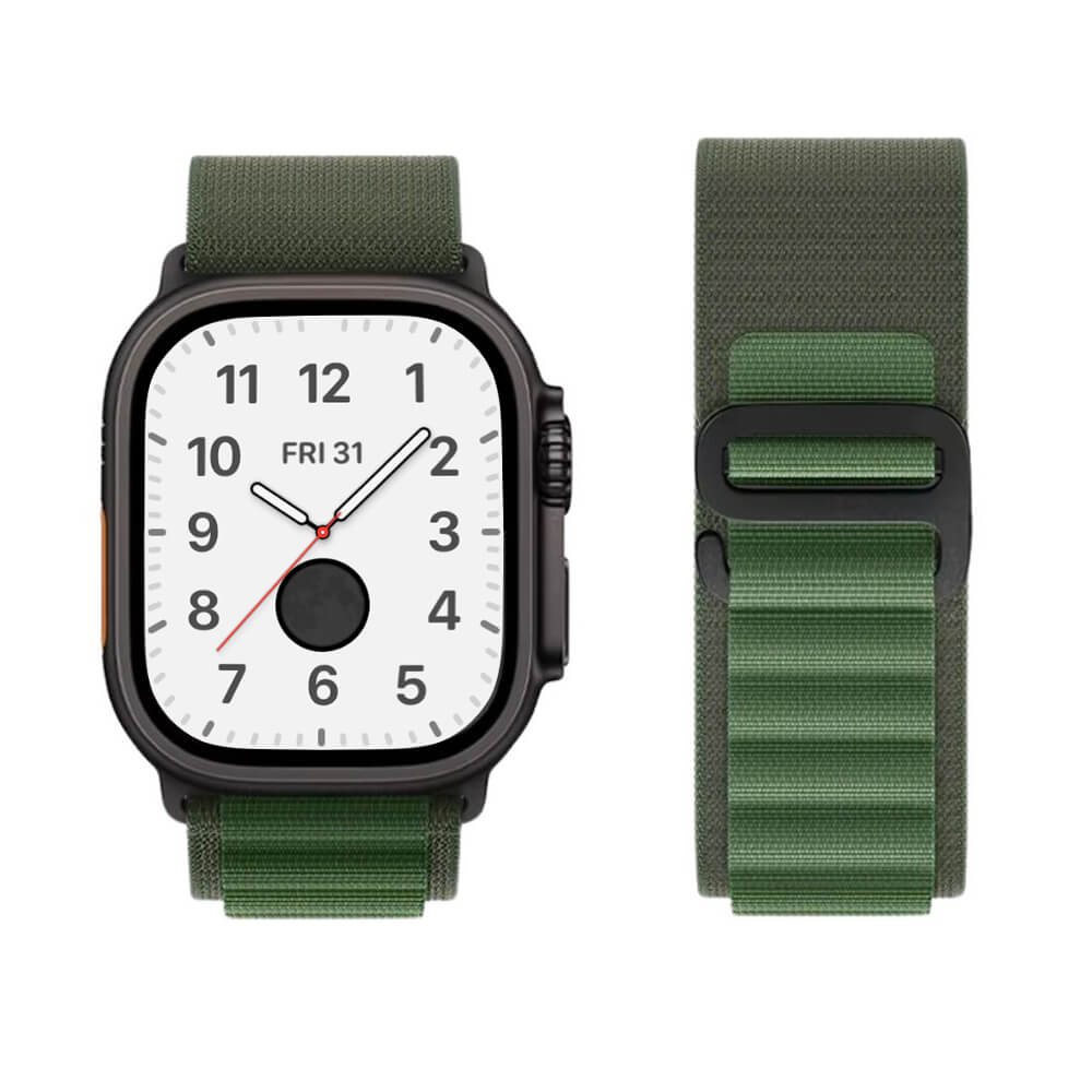 Apple Watch Ultra 2 Alpine Loop Strap Black - Pejayz