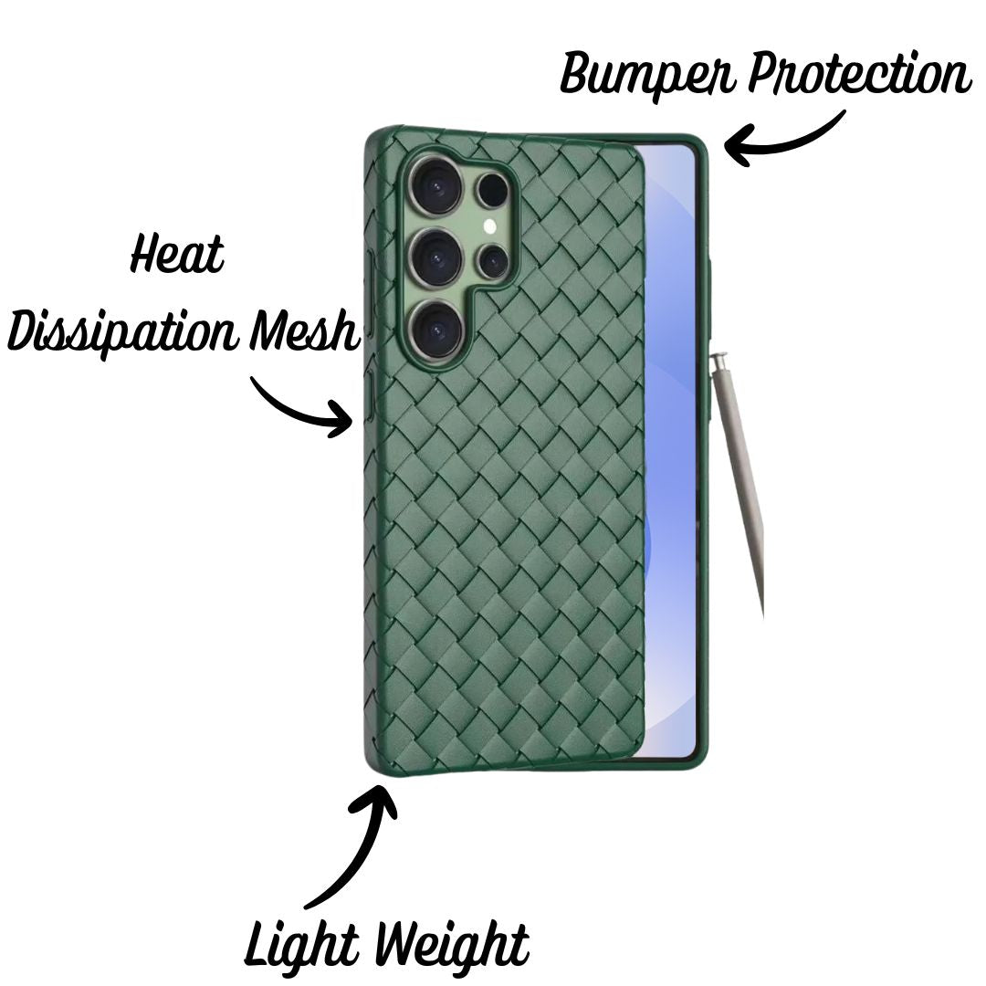 Breathable Mesh Cooling Case For Samsung Galaxy S25 Ultra - Pejayz