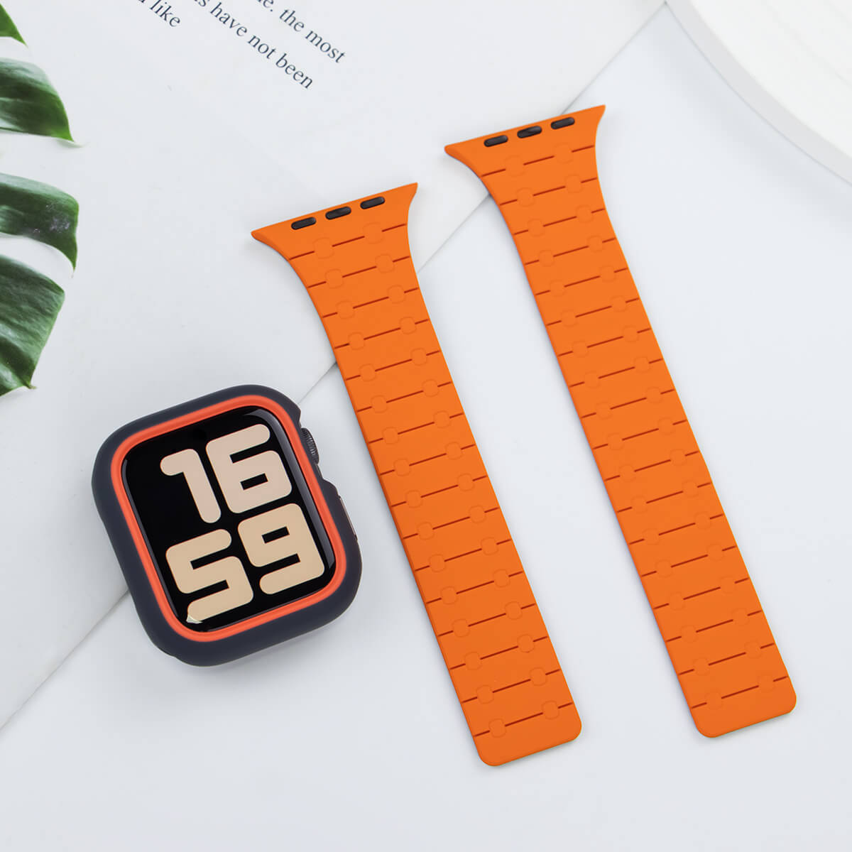 Apple Watch Ultra 2 Strap Magnetic Silicone with Case - Pejayz