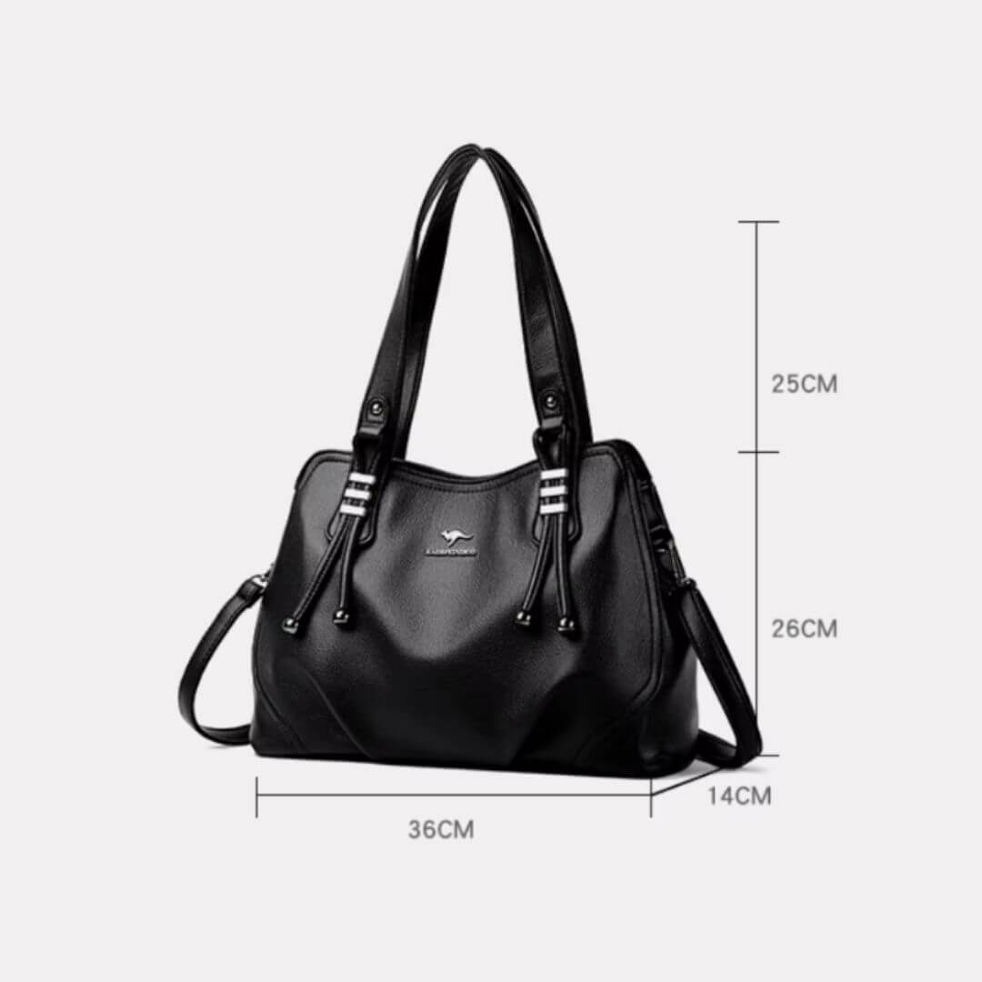 Casual Premium Leather Shoulder Handbag For Everyday Use - Pejayz
