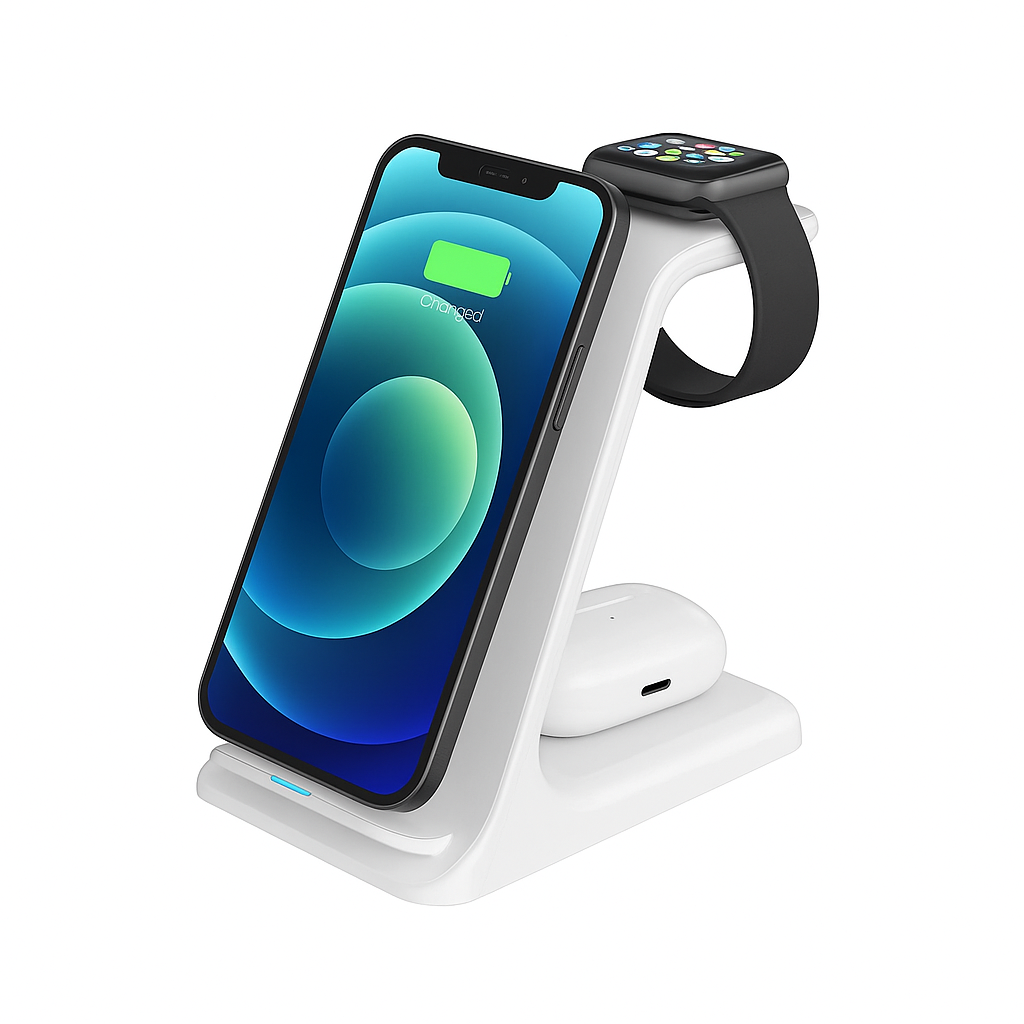 3-in-1 20W Fast Wireless Charger for Apple iPhone - Pejayz