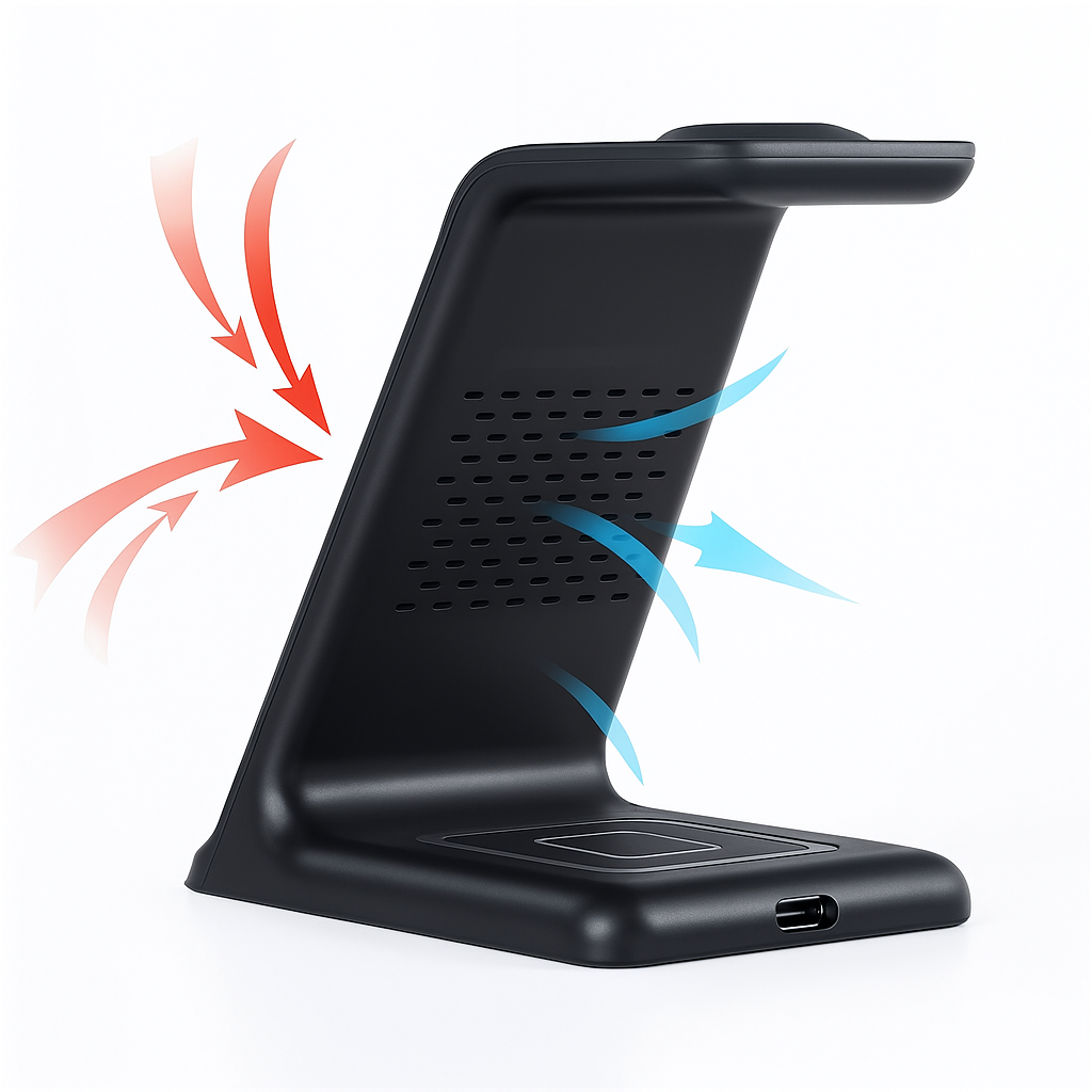 3-in-1 20W Fast Wireless Charger for iPhone, Watch & AirPods – Pejayz