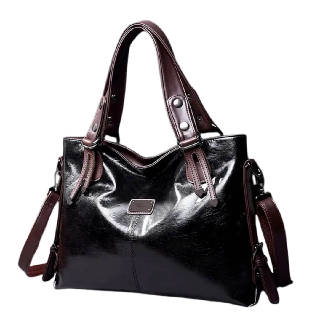 Classic Leather Shoulder Tote Bag for Women - Pejayz