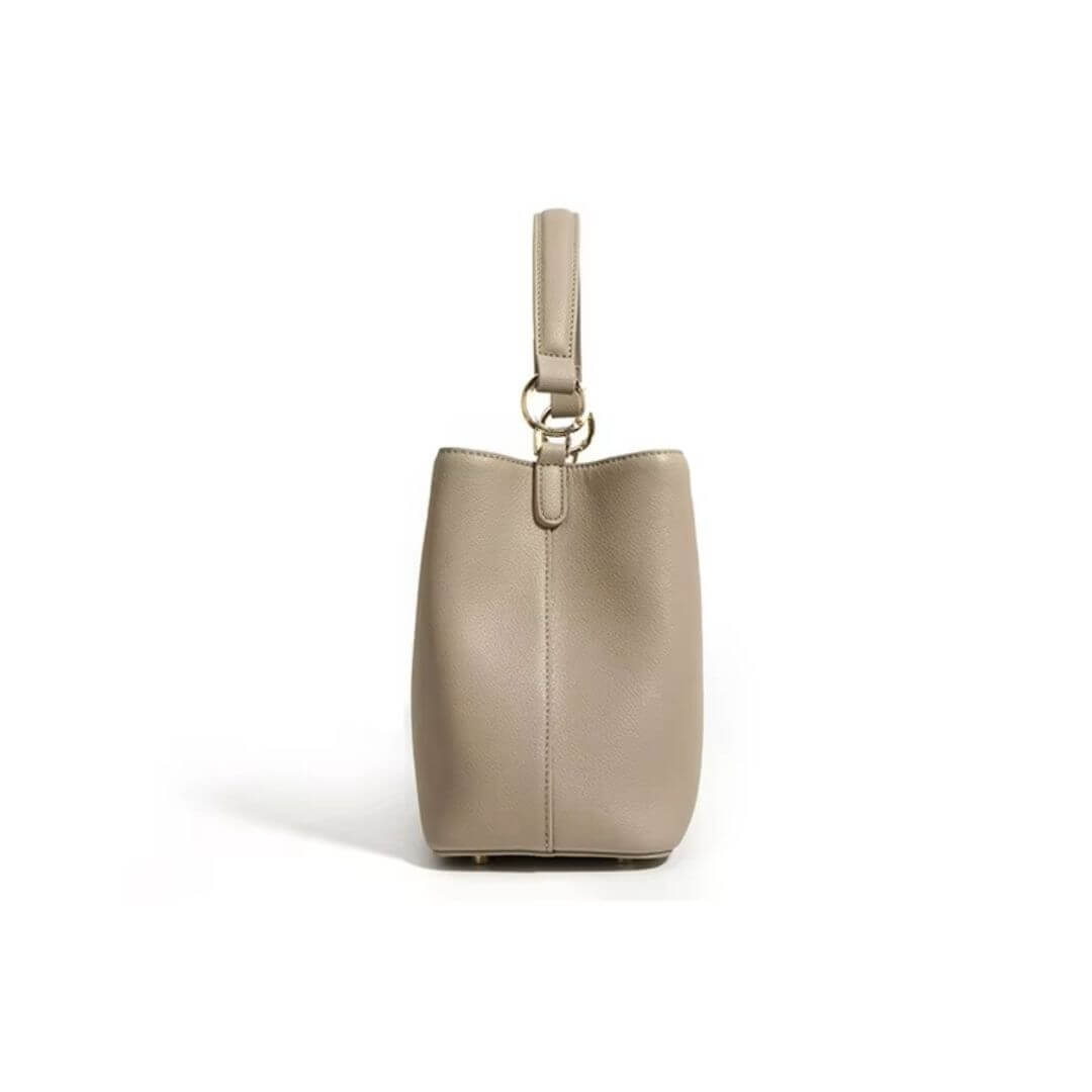 Classic Leather Top Handle Handbag - Pejayz