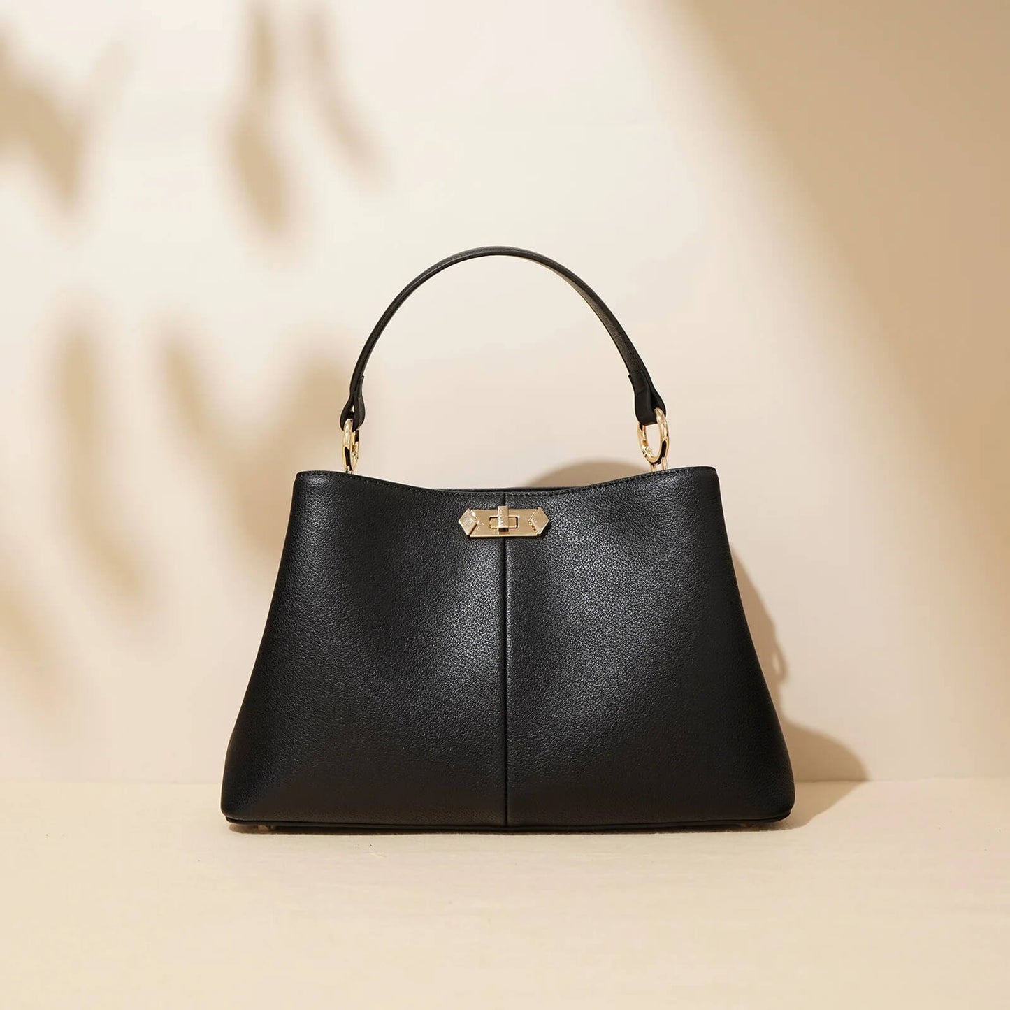 Classic Leather Top Handle Handbag - Pejayz