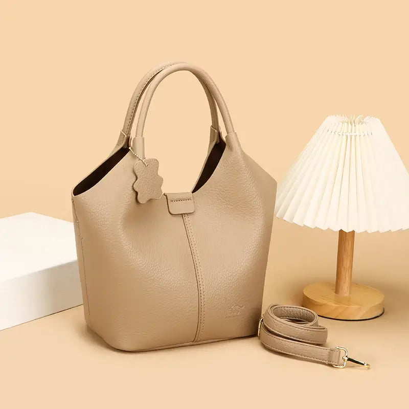 Premium Minimalist Shoulder And Crossbody Bucket Bag