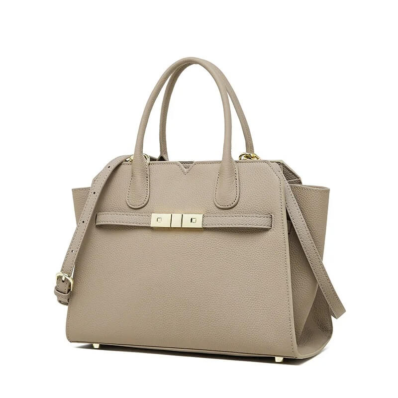 Designer Genuine Leather Brown Tote Handbag for Women - Pejayz