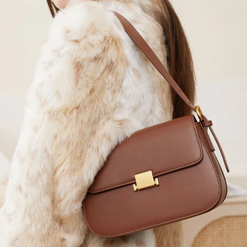 Designer Leather Crossbody Bag – Elegant Women's Handbag UK