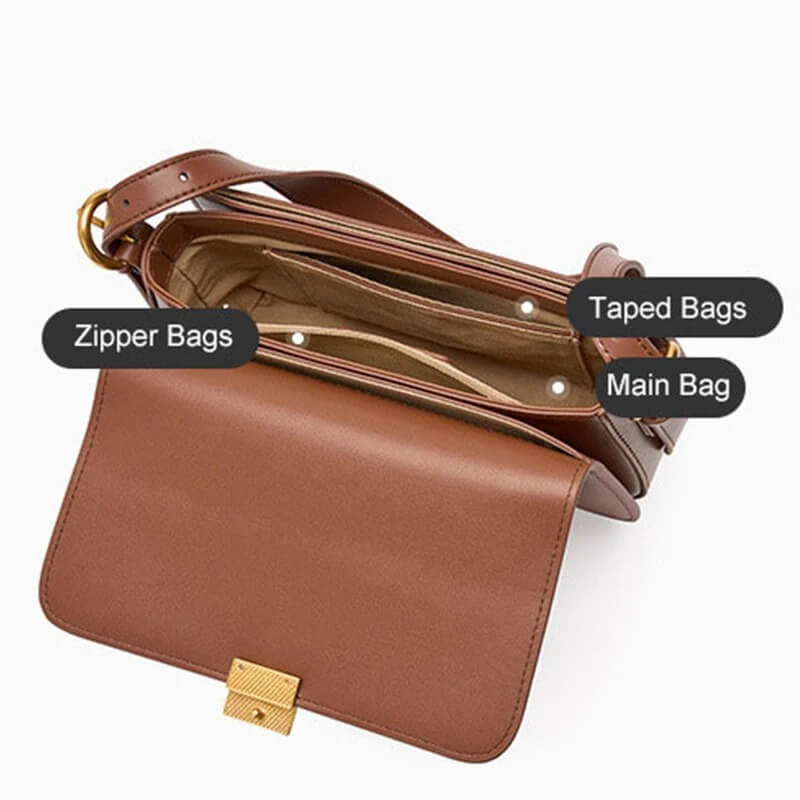 Designer Leather Crossbody Bag – Elegant Women's Handbag UK