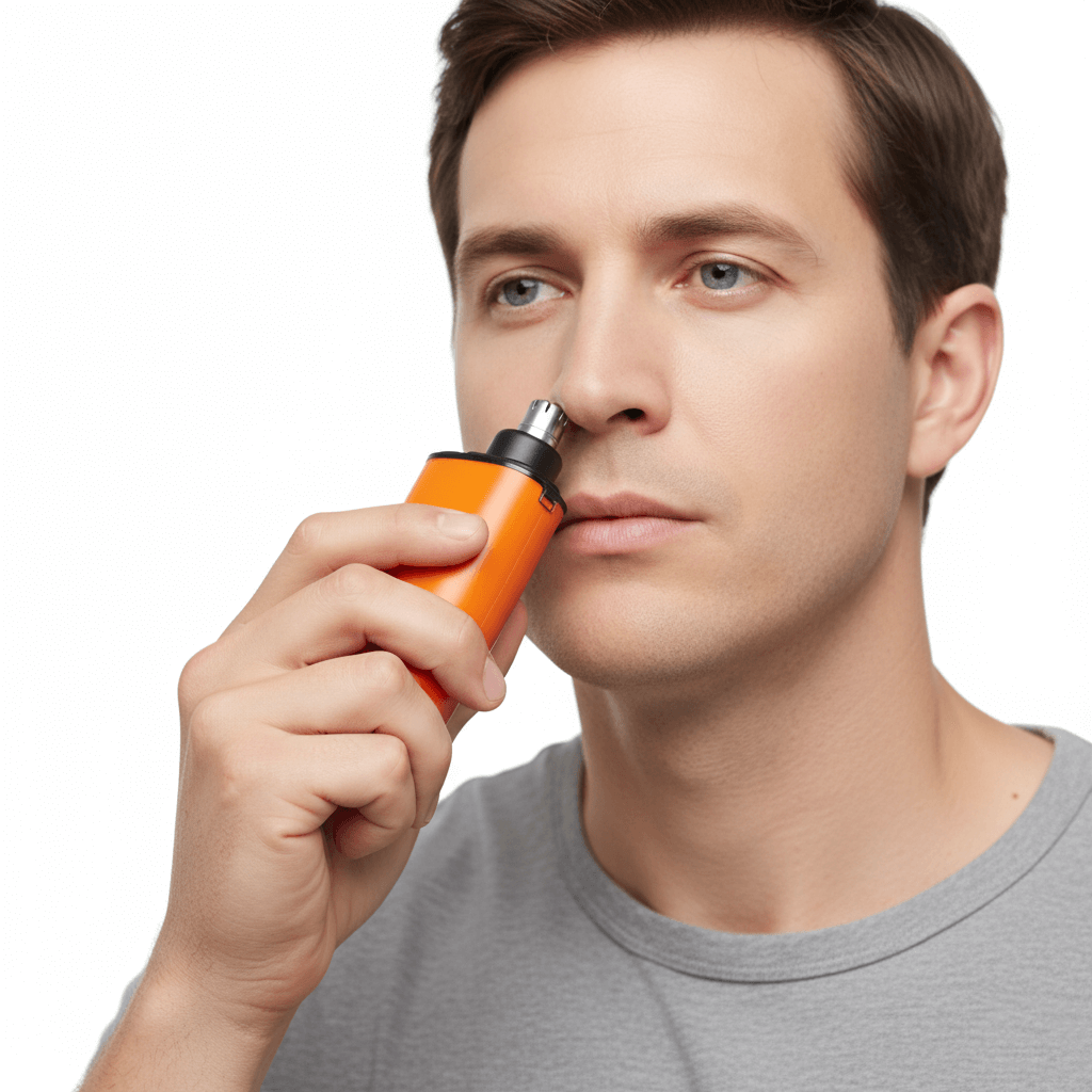 Electric Portable Ear & Nose Hair Trimmer Stainless Steel | Pejayz