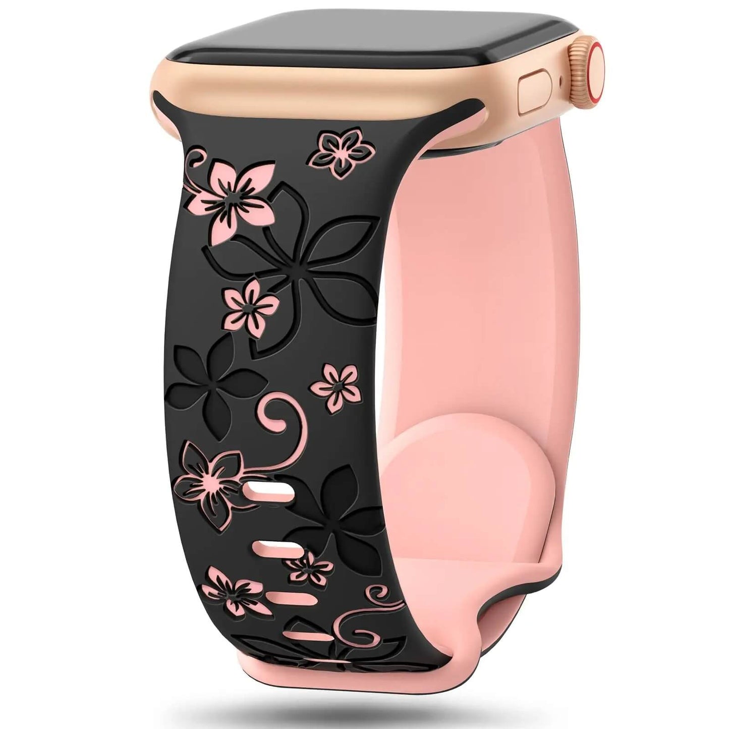 Apple Watch Series 7 8 9 Floral Pattern Strap Perfect For Ladies - Pejayz