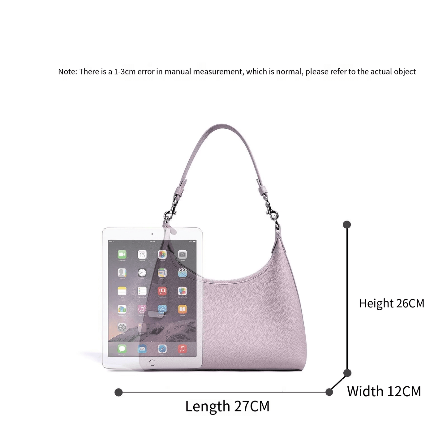 Gentle Leather Shoulder Bag for Women – Stylish Everyday Handbag