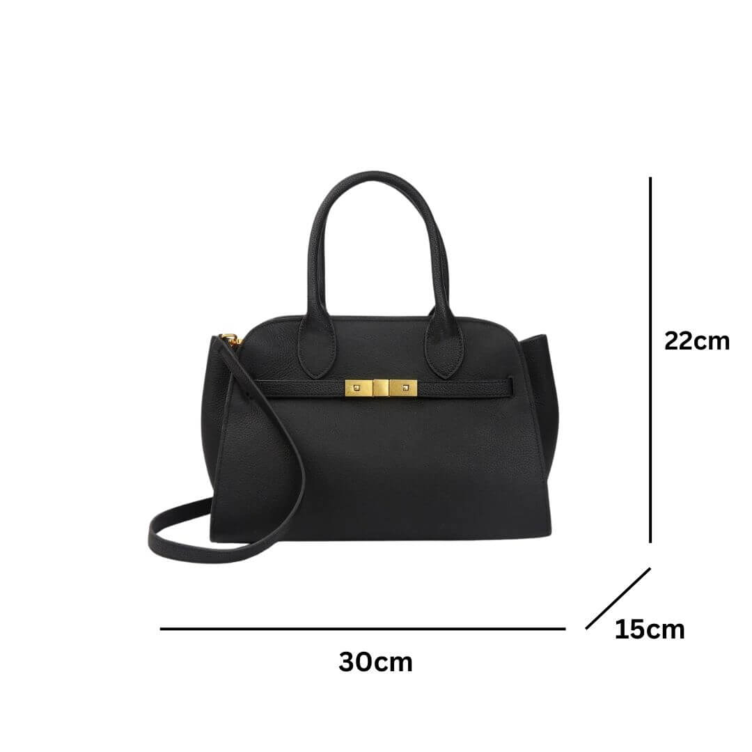 Luxury Brown Cow Leather Designer Handbag for Women UK
