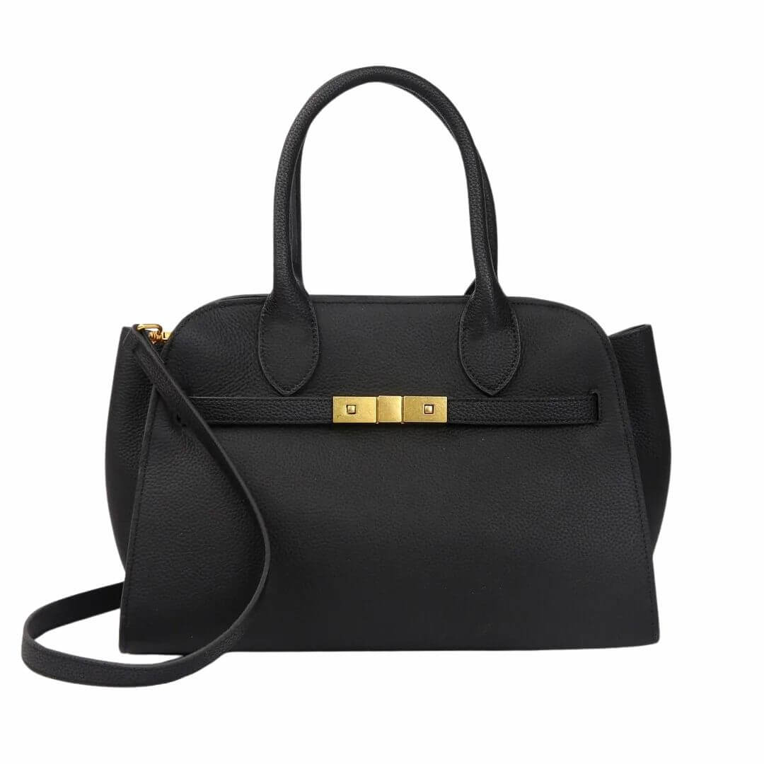 Genuine Cow Leather Brown Designer Handbag for Women - Pejayz