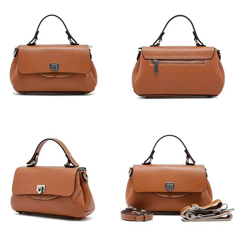 Genuine Leather Satchel Handbags - Elegant Design | Pejayz