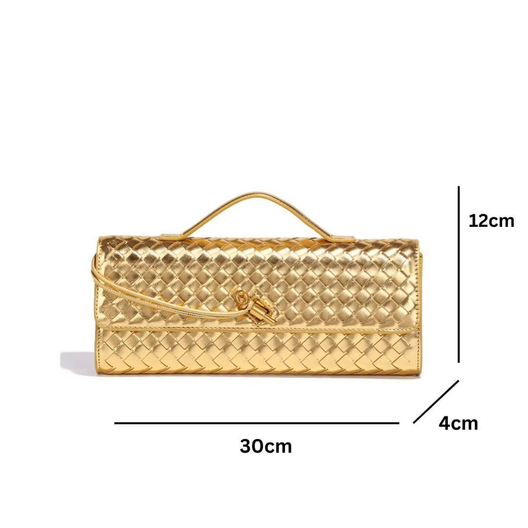 Best Gold Clutch Bag for Women | Luxury Evening Handbag UK