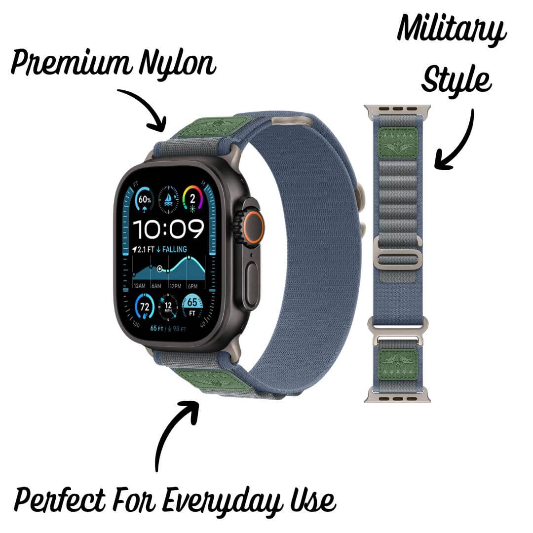 Apple Watch Ultra 2 Military Style Alpine Loop Strap - Pejayz