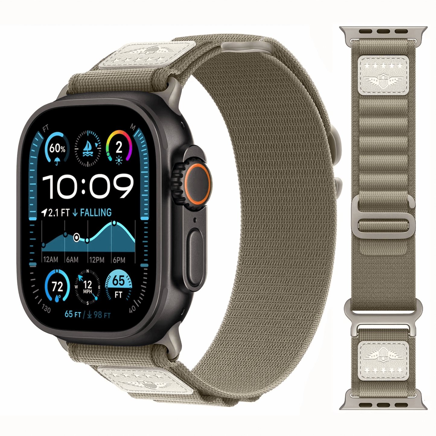 Apple Watch Ultra 2 Military Style Alpine Loop Strap - Pejayz