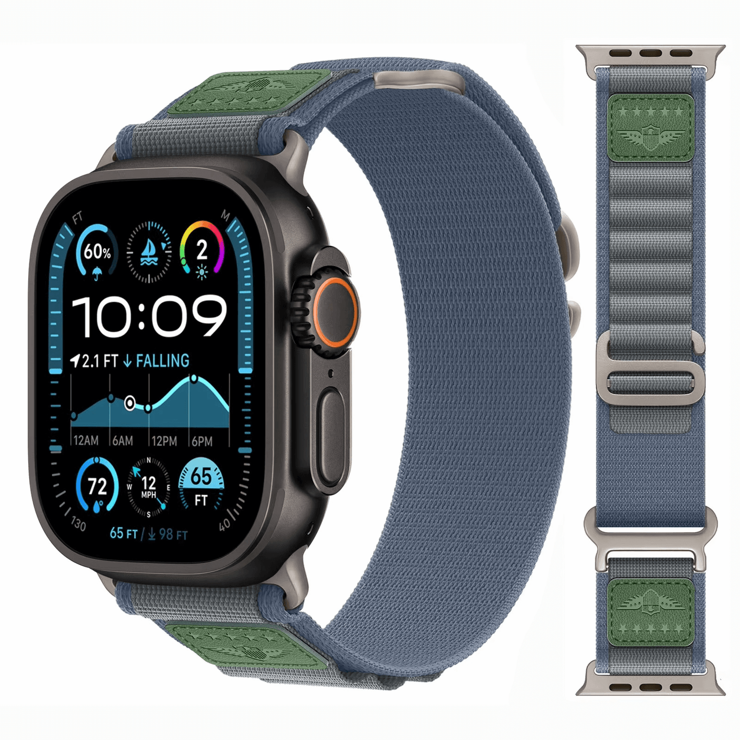 Apple Watch Ultra 2 Military Style Alpine Loop Strap - Pejayz