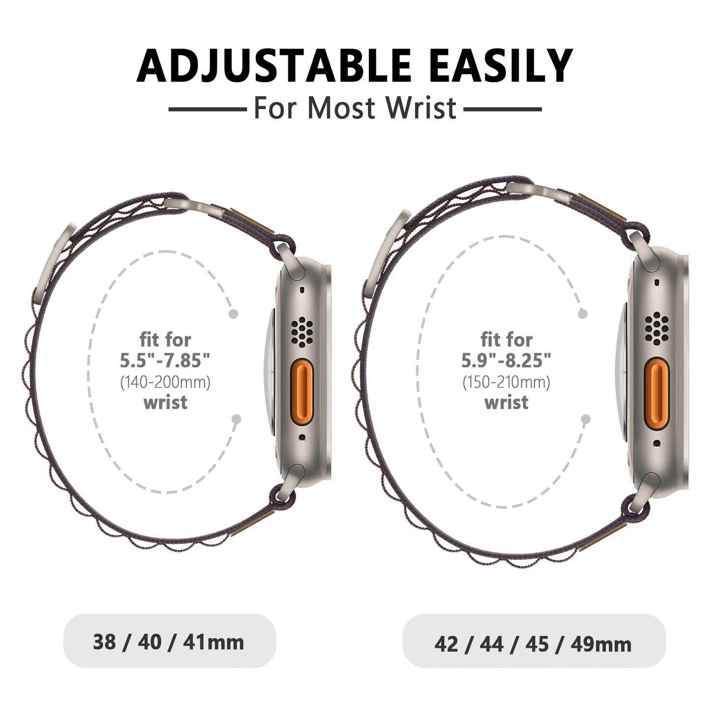 Apple Watch Ultra 2 Military Style Alpine Loop Strap - Pejayz