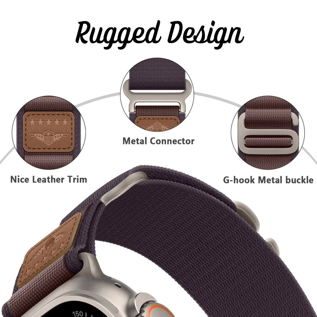 Apple Watch Ultra 2 Military Style Alpine Loop Strap - Pejayz