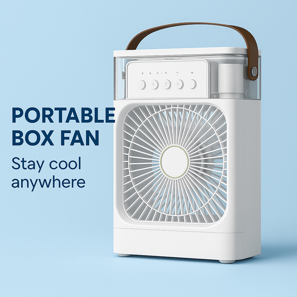 Mini Portable Air Cooler Ice Misting Fan | Pejayz