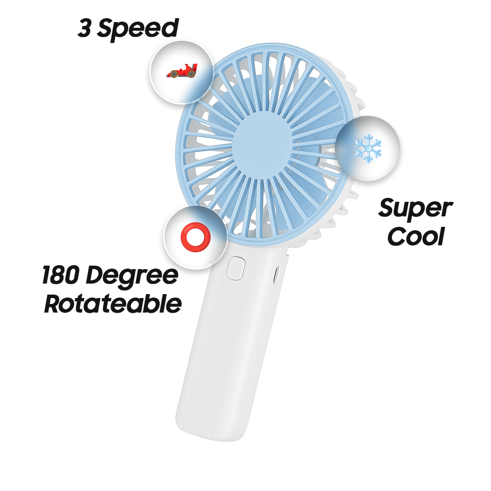 Portable Mini Handheld Cooling Fan for Summer | Pejayz