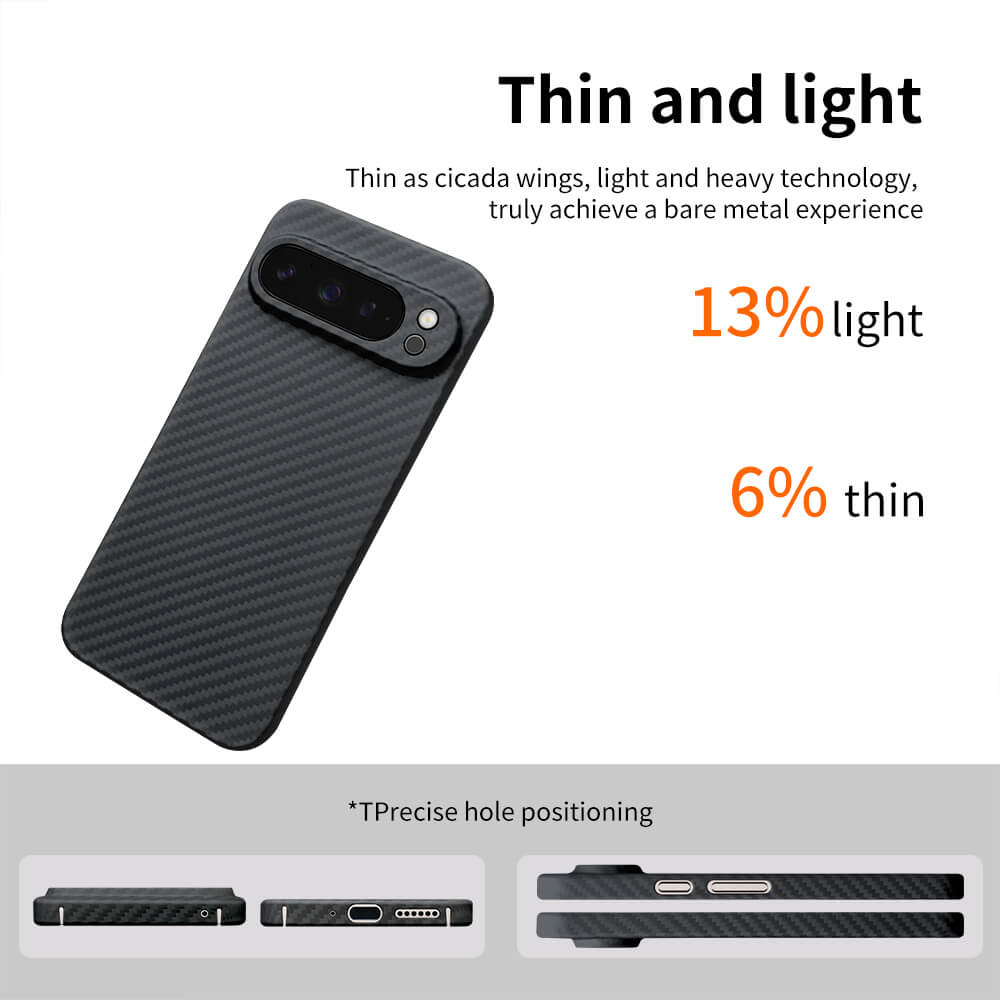 Google Pixel 9 Pro Case Aramid Carbon Fiber Premium – Pejayz