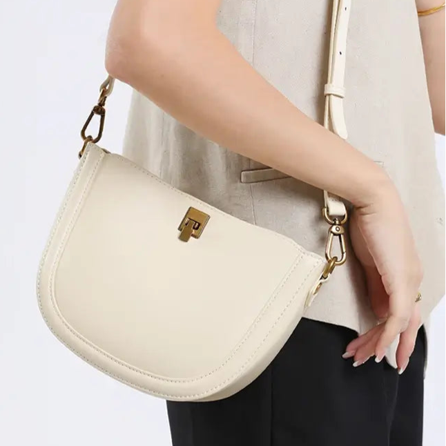 Premium Genuine Leather Saddle Bag for Women - Pejayz