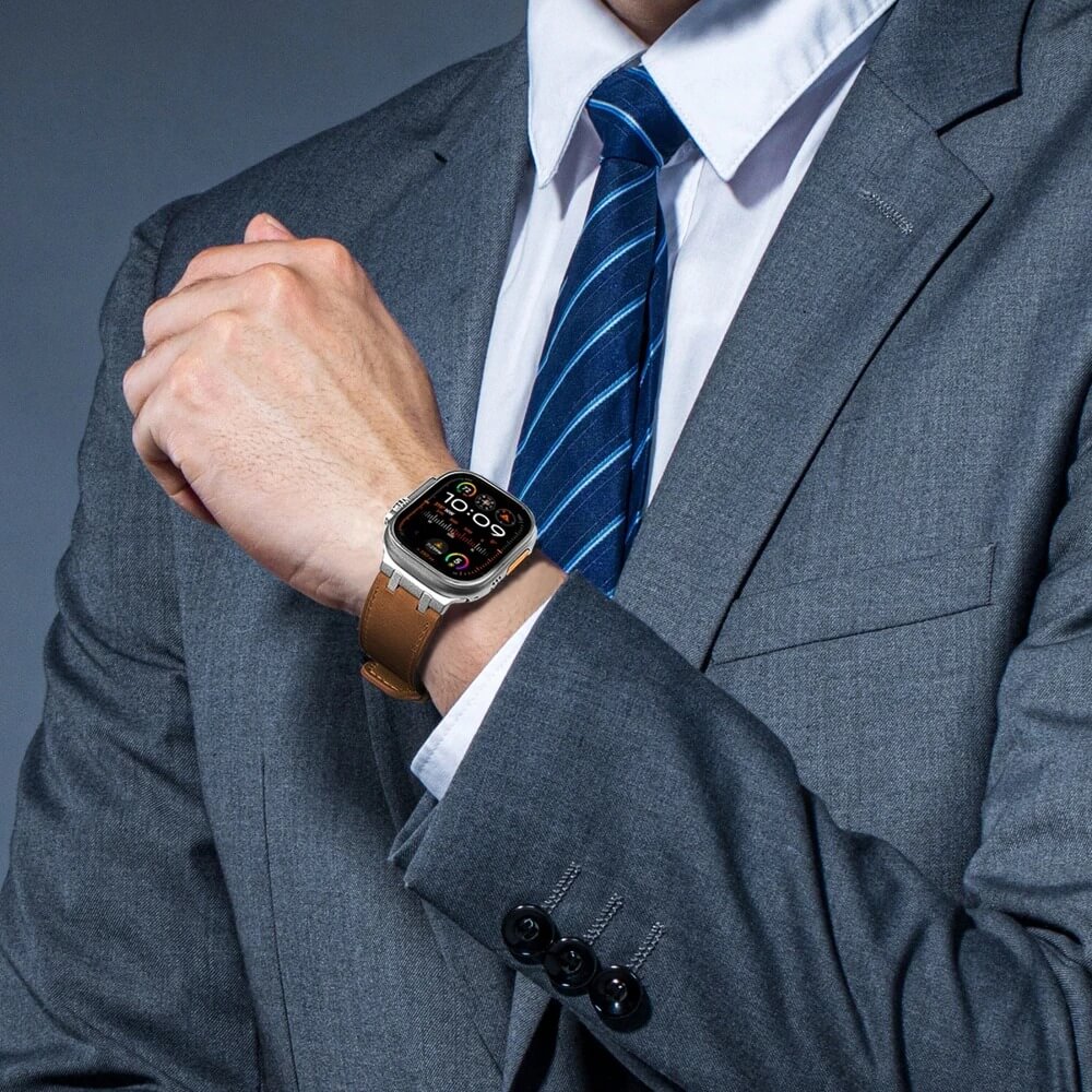 Apple Watch Ultra 2 Premium Genuine Leather Strap - Pejayz